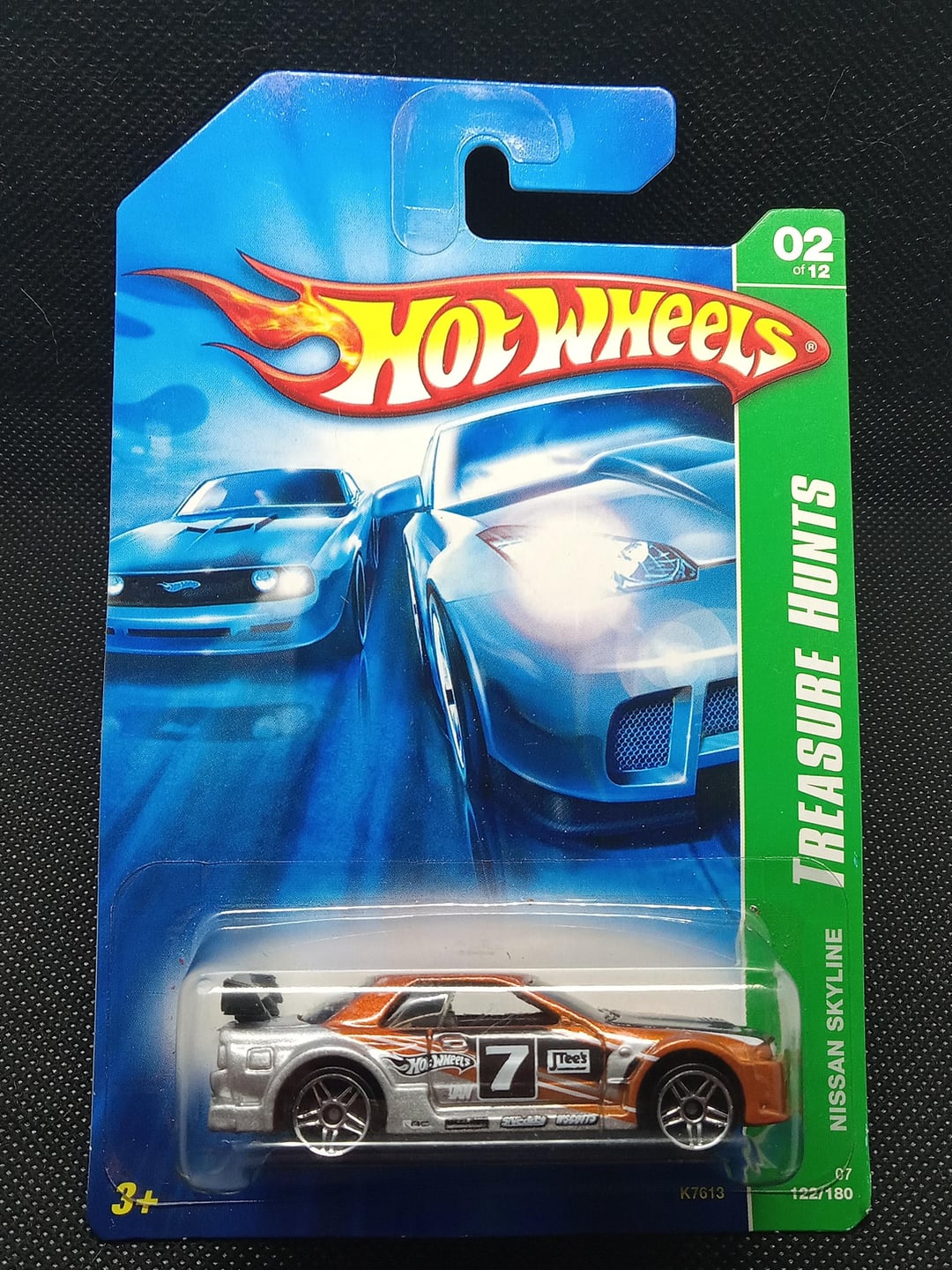 2007 Hot Wheels Nissan Skyline Super Treasure Hunt carded in protector