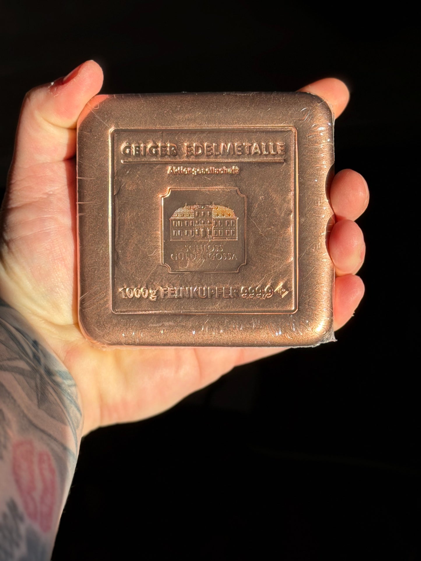 1 KG GEIGER KILO COPPER BAR – MINT SEALED w/ COA 🔥