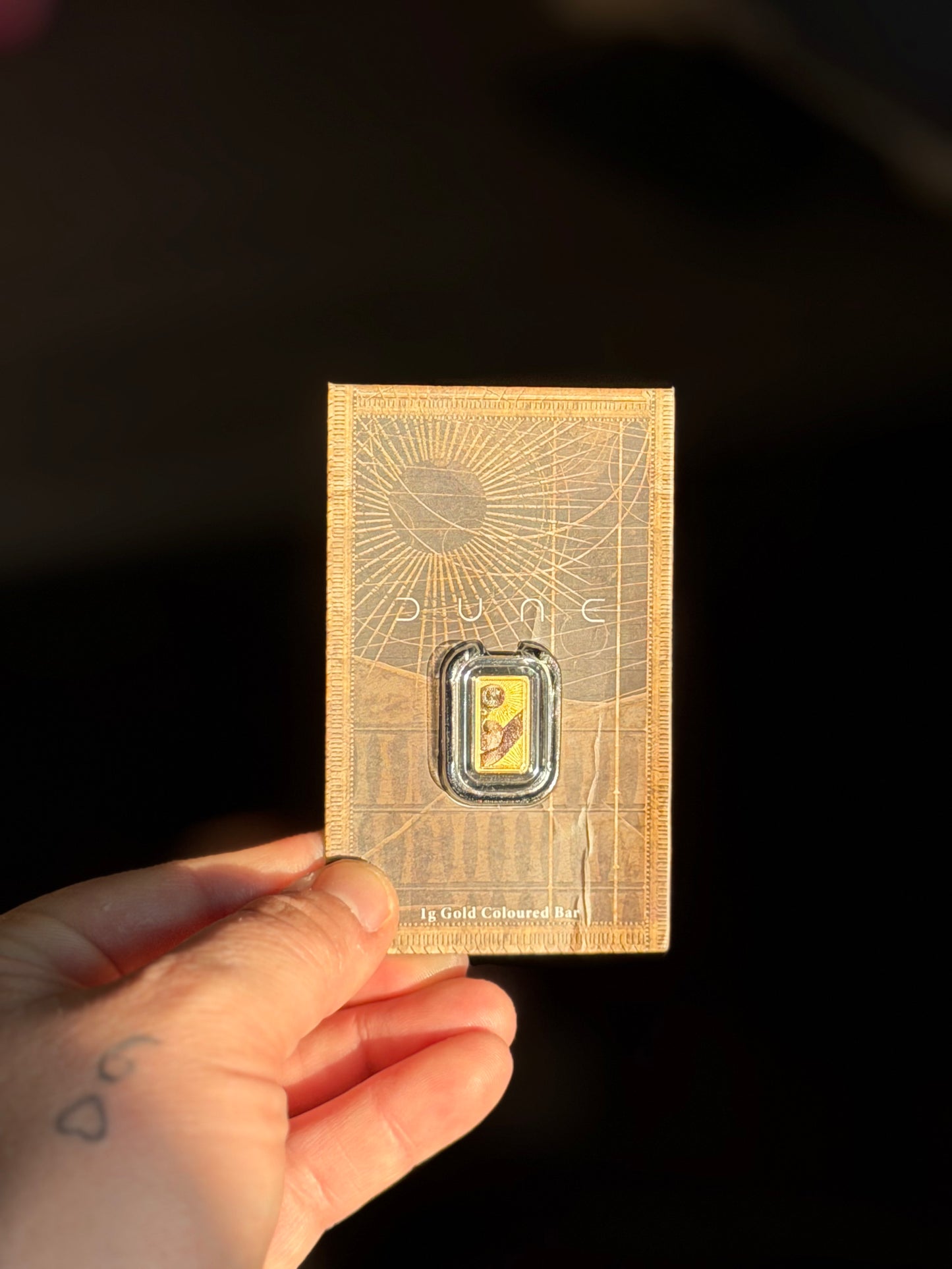 DUNE | Lingot d’or colorisé 1 g .9999 – Perth Mint