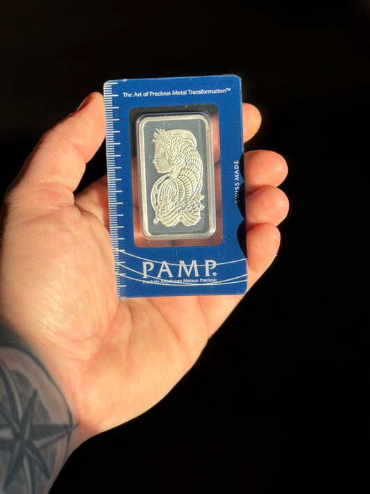 PAMP Suisse Lady Fortuna | Lingot d’argent 1 oz en CertiPAMP